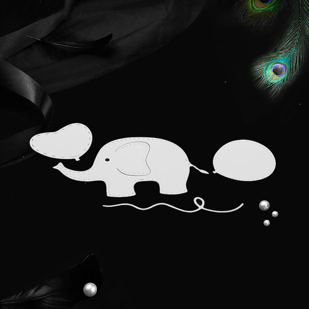 Ремесла слон животные металлические пресс-формы новые для рукоделия штампы