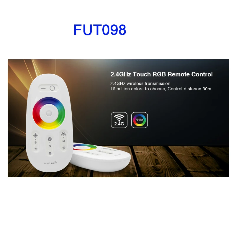 

MiBOXER 2.4G Remote wireless RF RGB CCT RGBWW controller FUT092/FUT095/FUT096/FUT098/FUT006/FUT007/FUT089 led strip dimmer