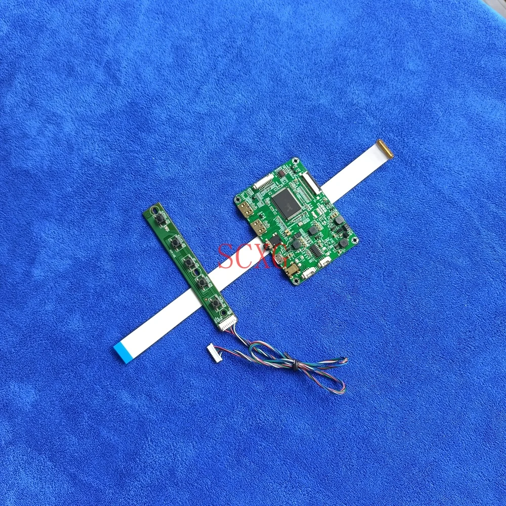 EDP 30Pin 2-Mini HDMI-совместимый 5V Micro USB 1366*768 панель контроллера карта ЖК-комплект
