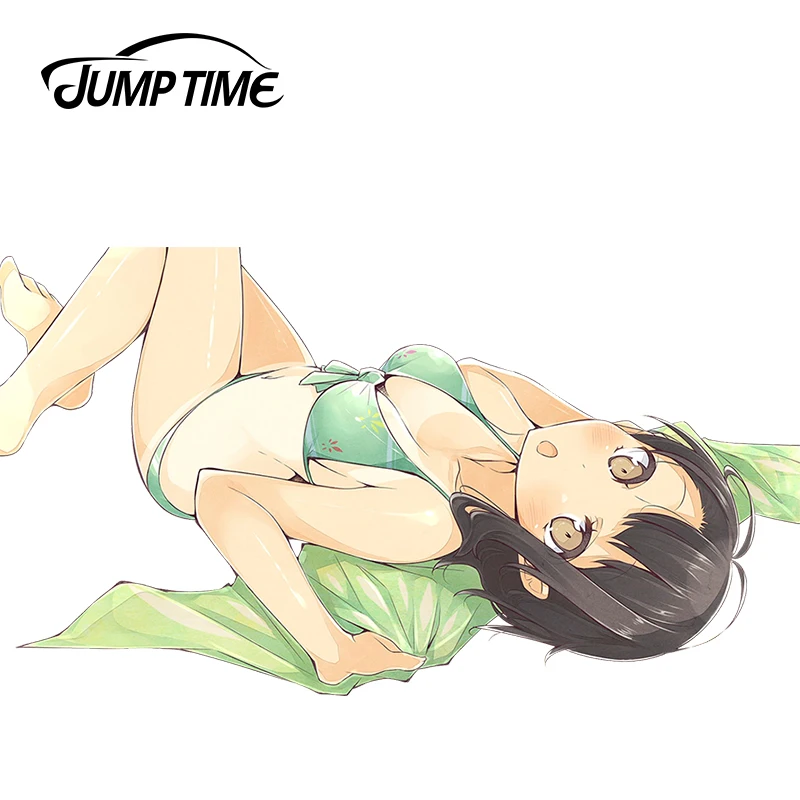 JumpTime 13 см x 7 3 стайлинга автомобилей пикантные Красота девушки из онодера Kosaki