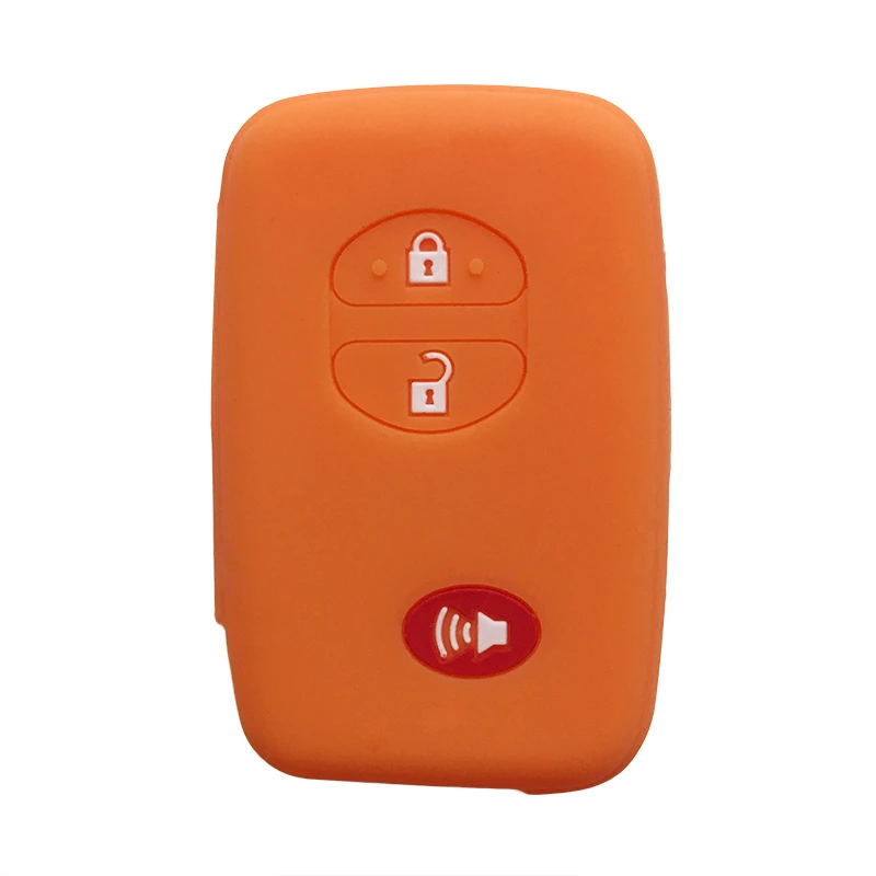 Силиконовый для ключа автомобиля крышка Кепки Toyota Rav4 Vios Yaris Avalon Camry Landcruiser 4runner Ractis
