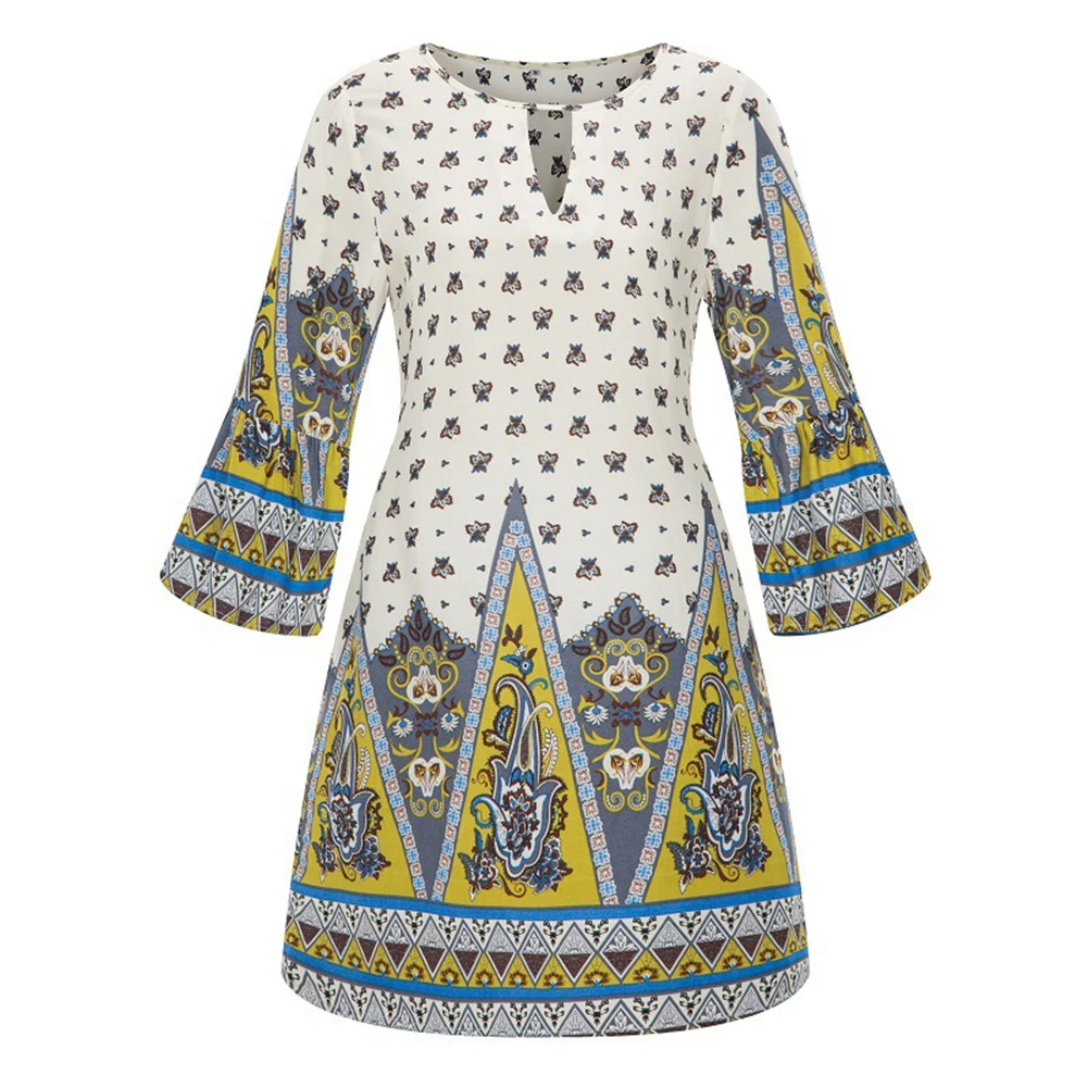 Женская мини одежда больших размеров элегантные винтажные платья с рукавами