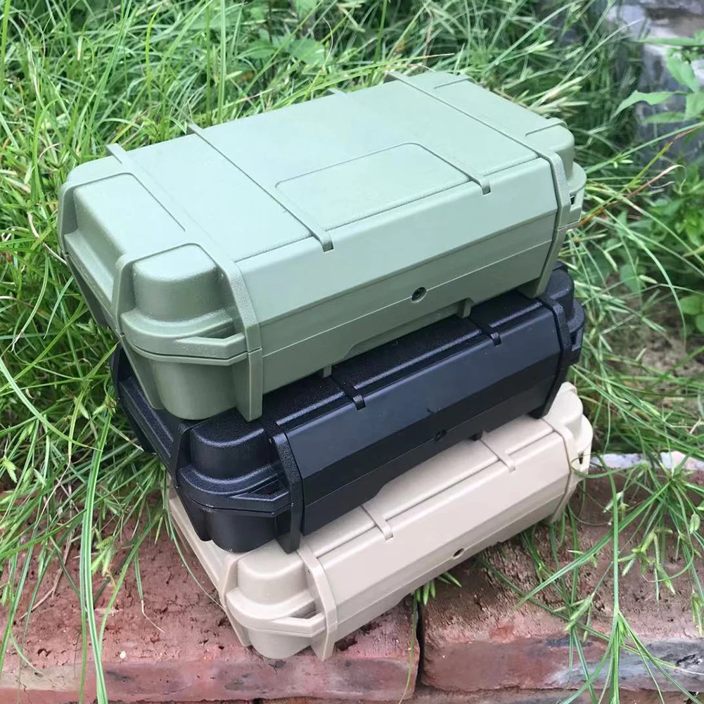 

Safety Protective Waterproof Sealed Box Shockproof Outdoor Survival Carrying Case Pressure-resistant Storage Box