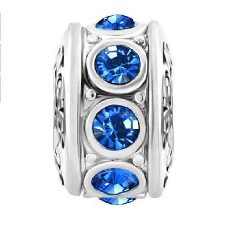 Бусины разделители для браслетов Pandora посеребренные бусины из филиграни по