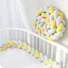 Детский бампер, оплетка для кровати 1 м2 м3 м, подушка с узлом, подушка, бампер для младенца, детская кроватка, бампер, одеяло с узлом, украшение для комнаты