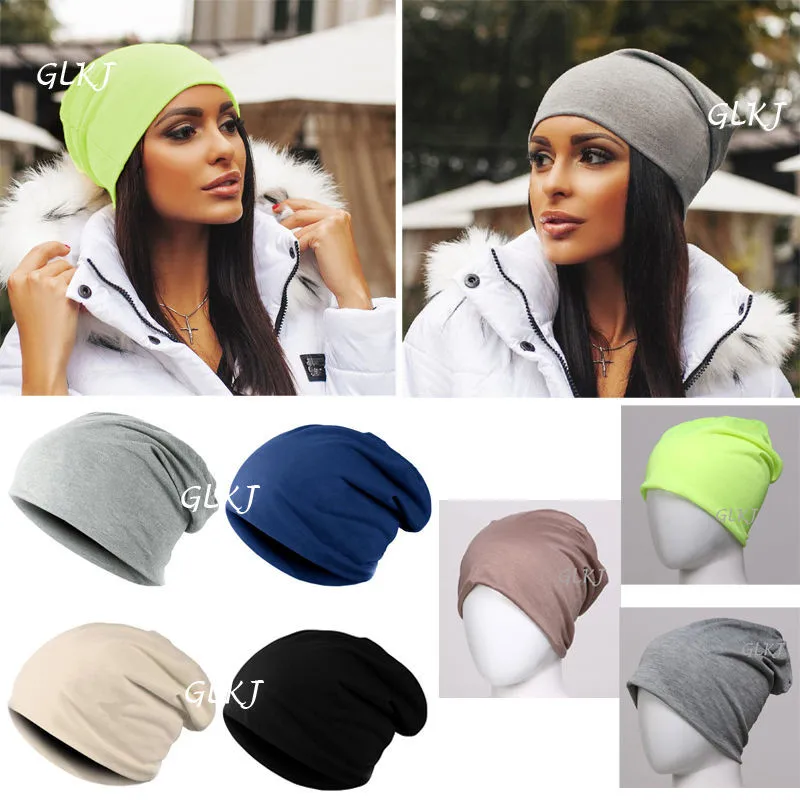 

Fashion Mixed Color Baggy Beanies For men Winter Beanie Outdoor Hat Women Ski Hat Ladies Soft Casual Unisex Hats Cotton Adult