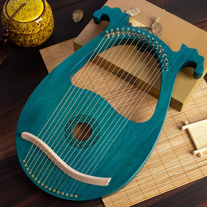 Lyre Harp 16 струн из красного дерева инструмент для тела с настраиваемым гаечным