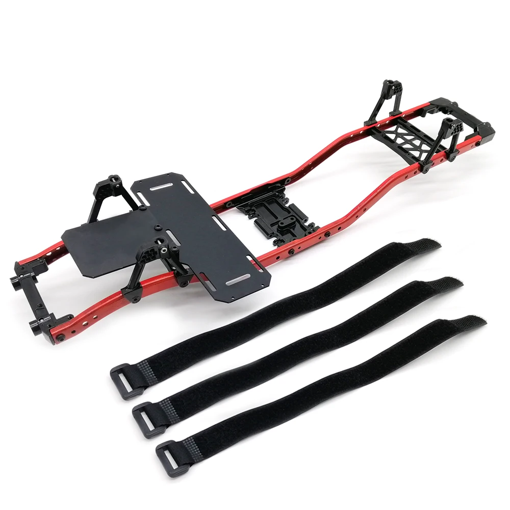 1 Набор 1/10 осевой SCX10 II RC Гусеничный 313 колесная база рама для 90046 90047 с батареей