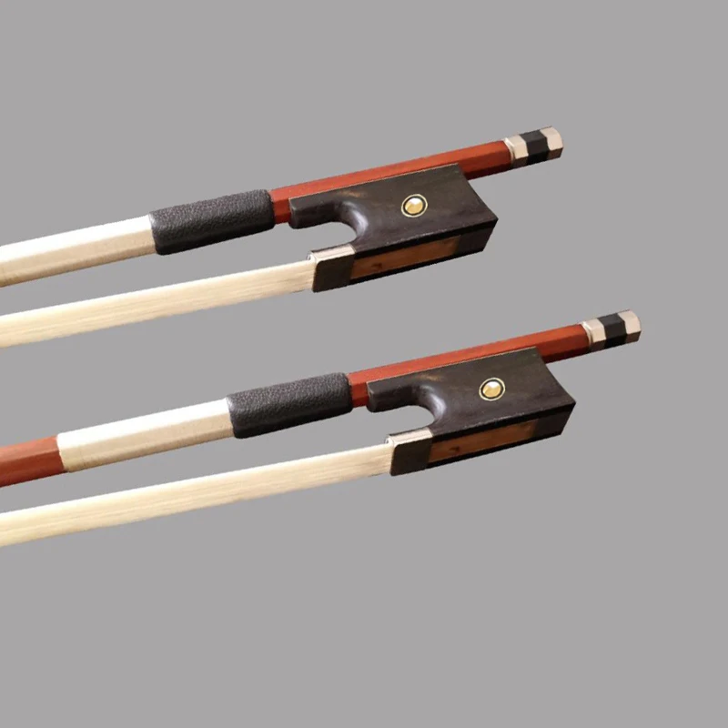 

Freeshipping 175pcs brazilwood violin bows 4/4 3/4 1/2 1/4 1/8 1/10 1/16 1/32 color shelled ebony real mongolia horse hair