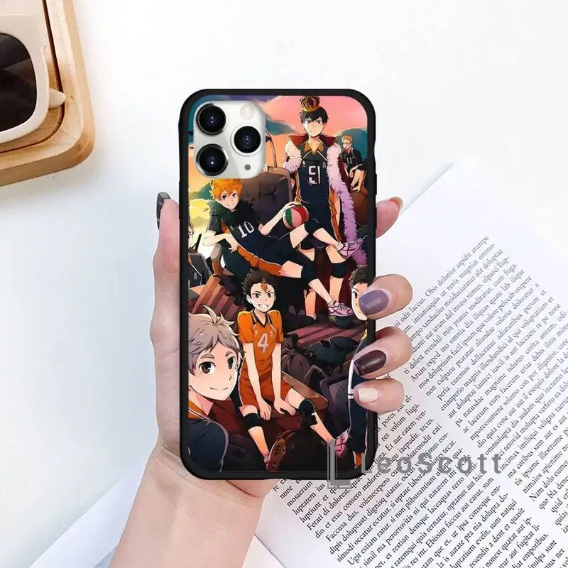 

Haikyuu Hinata attacks Anime Phone Case for iPhone 11 12 mini pro XS MAX 8 7 6 6S Plus X 5S SE 2020 XR