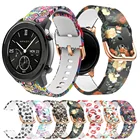 Для Huami Amazfit GTR 42 мм Amazfit Bip спортивный силиконовый ремешок на запястье с принтом сменный Браслет ремень 20 мм ремешок для часов