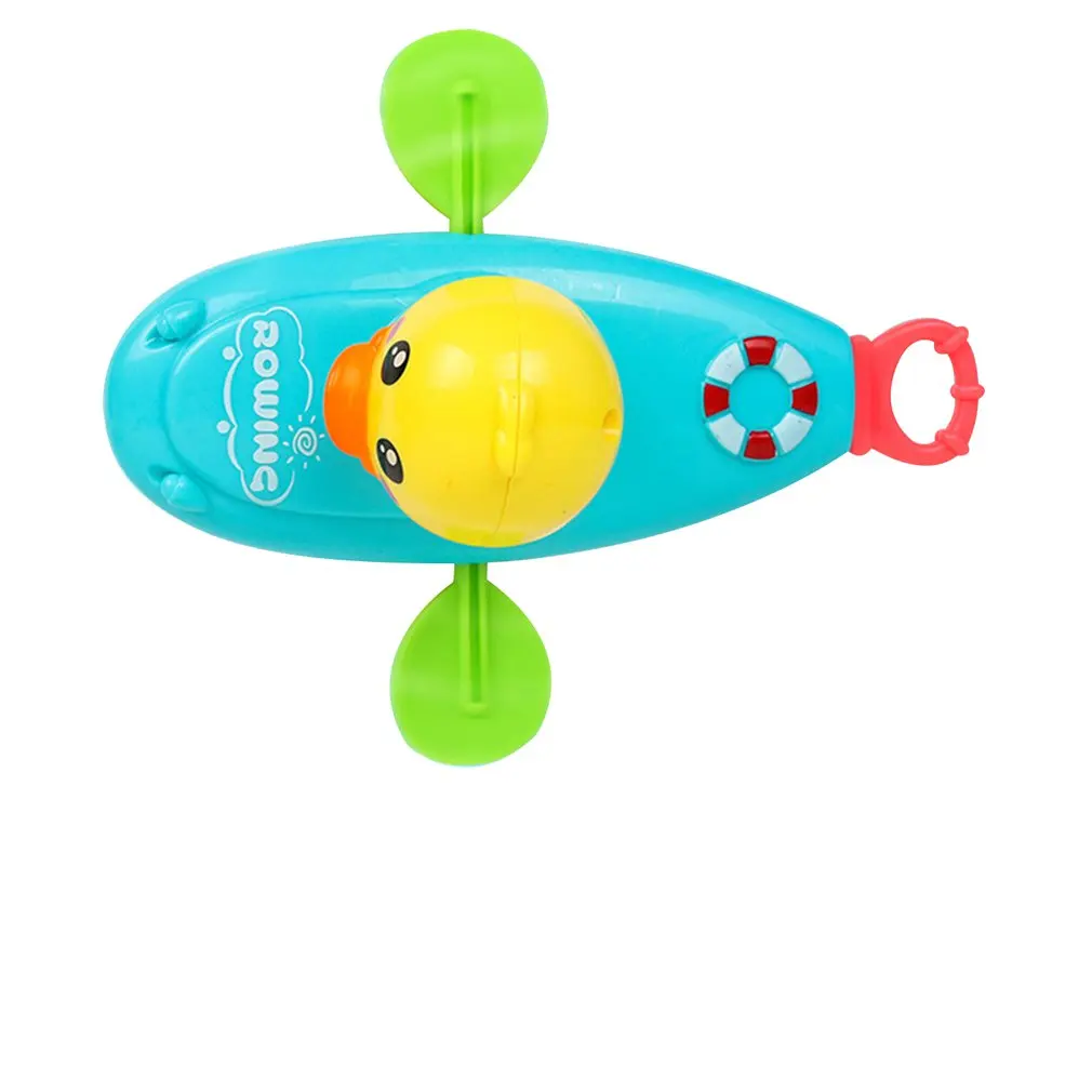 

Kids Bath Toy Bath Yellow Duck Pull String Swimming Toy Bath Accessory Floats Without Battery Duck Toy For Children