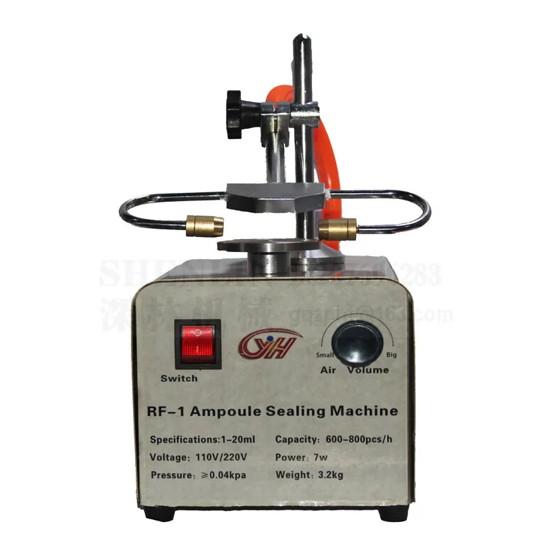 

7W Rf-1 Stainless Steel Ampoule Sealing Machine Gas Hydrogen and Oxygen Sealing Tube Glass Tube Sealing Machine 220V