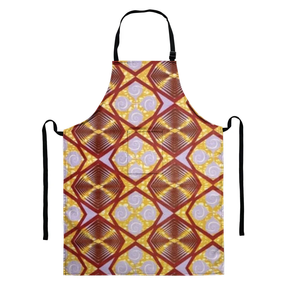 

Creativity African Tribe Printting Kitchen Women Apron for Home Cleaning Cooking Baking Protective Waterprood Universal Aprons