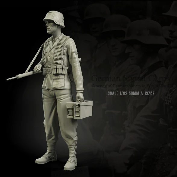 1/35 смолы наборы Европейский солдат каучуковый солдат самособранный A-19757(50 мм