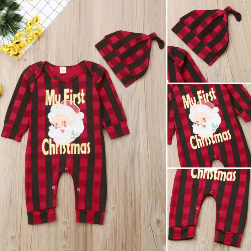 Комплект из 2 предметов коллекция 2020 года одежда для первого Рождества