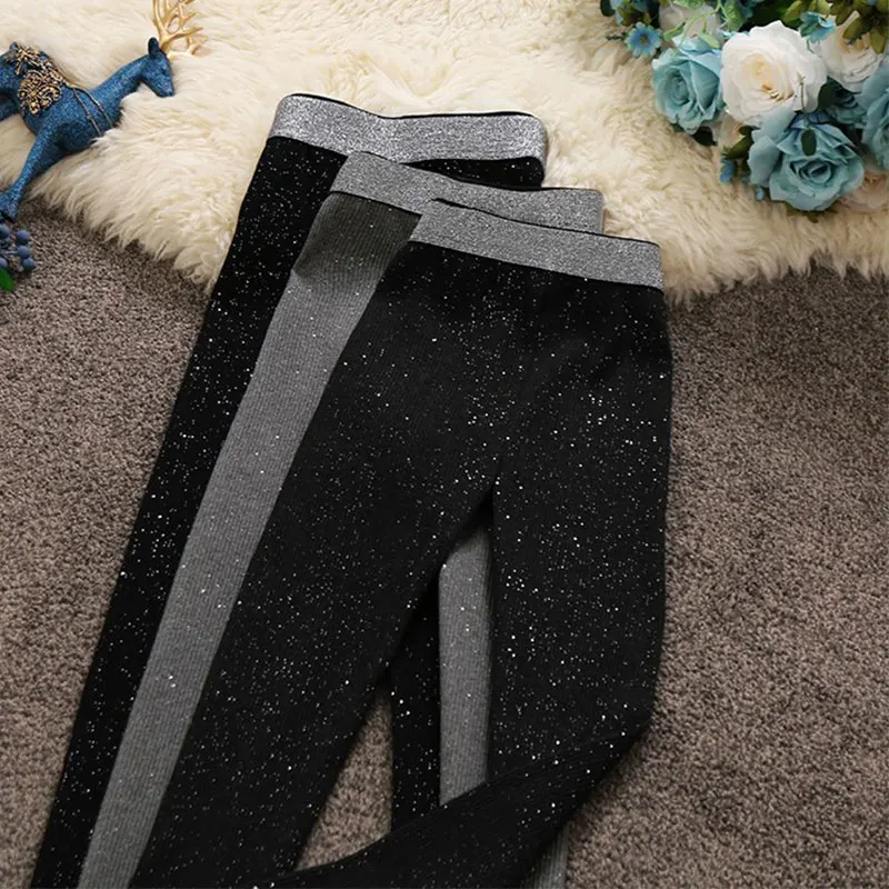 2020 осень зима новые женские яркие шелковые брюки-карандаш с завышенной талией