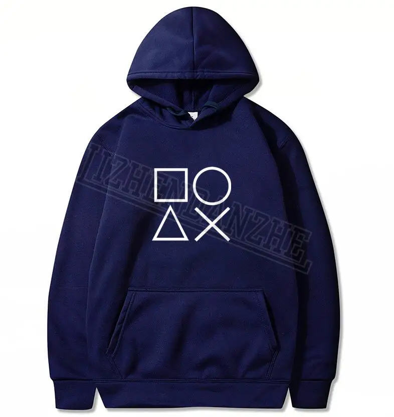 

Playstation Controller popularity Men's Hoodies Spring Autumn Male Casual Men and women Sweatshirt hoody Fashion printing Tops