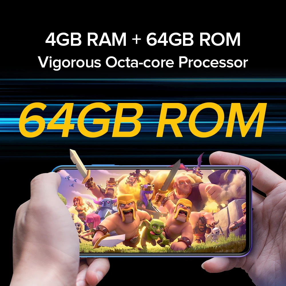 Смартфон Ulefone Note 12P 7700 мАч Android 11 4 Гб + 64 ГБ 6 82 дюйма 4G Восьмиядерный камера 13 МП |