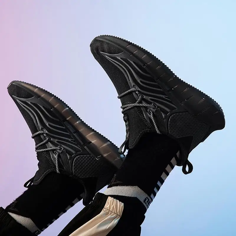 

Hot Sell Classic Luminous Coconut Shoes Trend Breathable Flying Woven Shoes Men's Shoes Ultra Light Comfortable Wild Men's Shoes