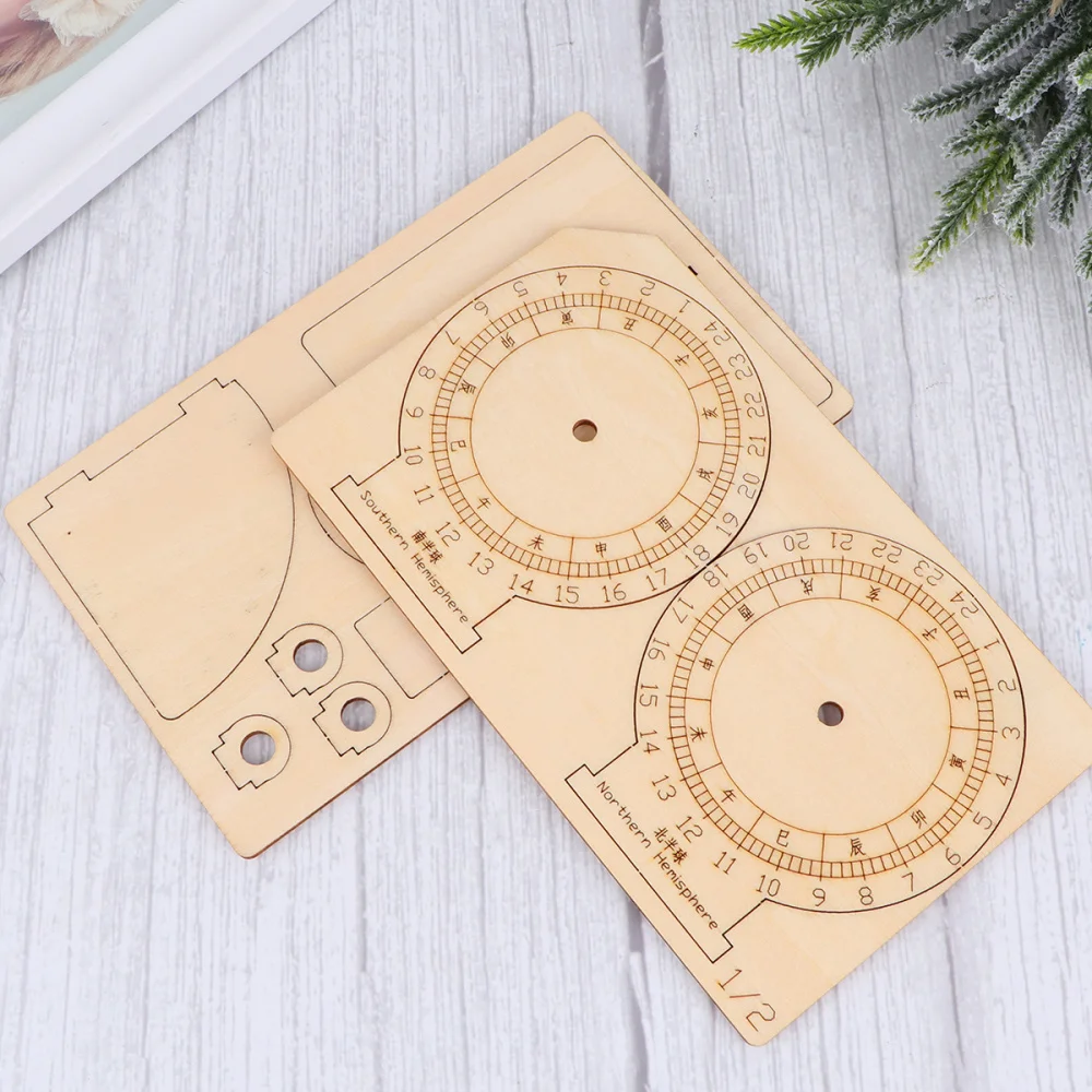 1 шт. Экваториальная Гвинея солнечные часы деревянные научно исследовательских