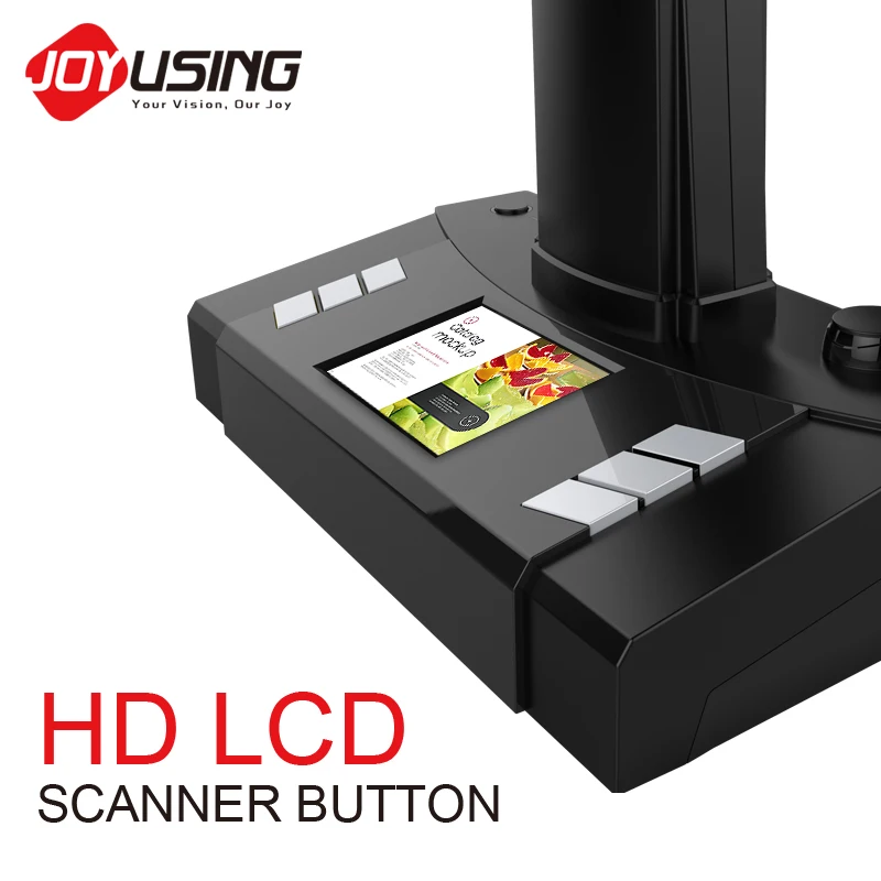 Сканер для книг JOYUSING V160 pro портативный HD 18 МП формат A3 визуализатор OCR школы и