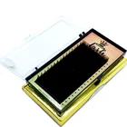 MASSCAKU 16 рядовчехол 8  16 мм и микс Премиум натуральный синтетический норка индивидуальное наращивание ресниц макияж реснички профессиональный