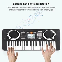 37 keys children electric piano keyboard musical instrument music learning toy portable electronic pianofor beginners children