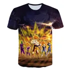 Футболка Goku Vegeta, футболки с драконом жемчугом Z, детская одежда для маленьких мальчиков, костюм из японского аниме, детская одежда, топы Gohan Beerus, футболки