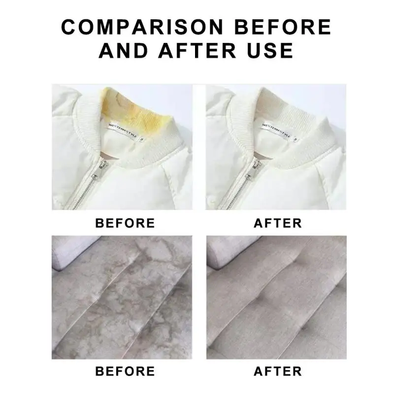 30 мл Многоцелевой пены примочка для химчистки одноразовые стойкие Красители