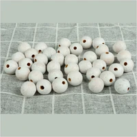 1620mm retro and make old round wooden beads diy custom party decoration childrens toysbracelet accessories