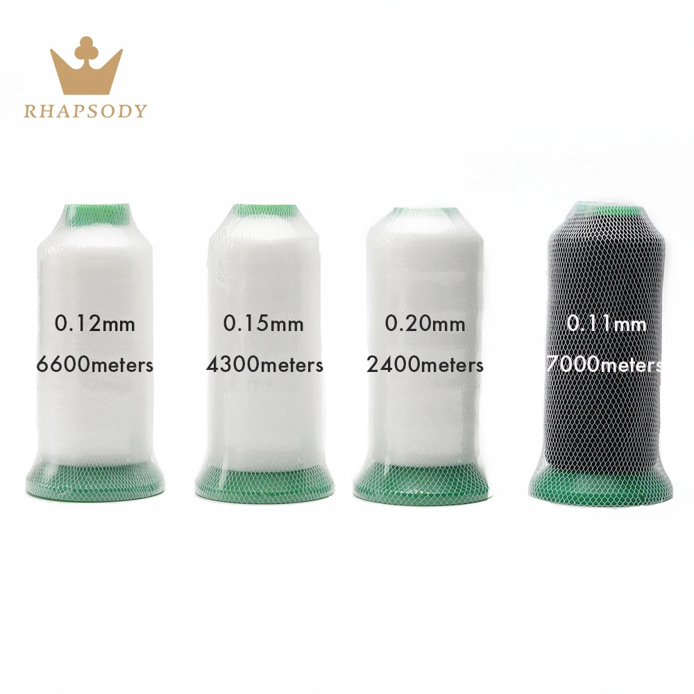 

Rhapsody Crystal Beading Wire String Nylon Monofilament Invisible And Transparent Thread Hand Stitching for Lightweight Fabrics