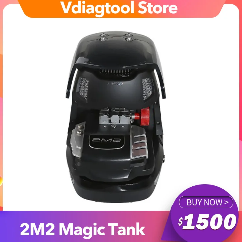 Автоматическая машина для резки автомобильных ключей 2M2 Magic Tank V2020.011501 работает на