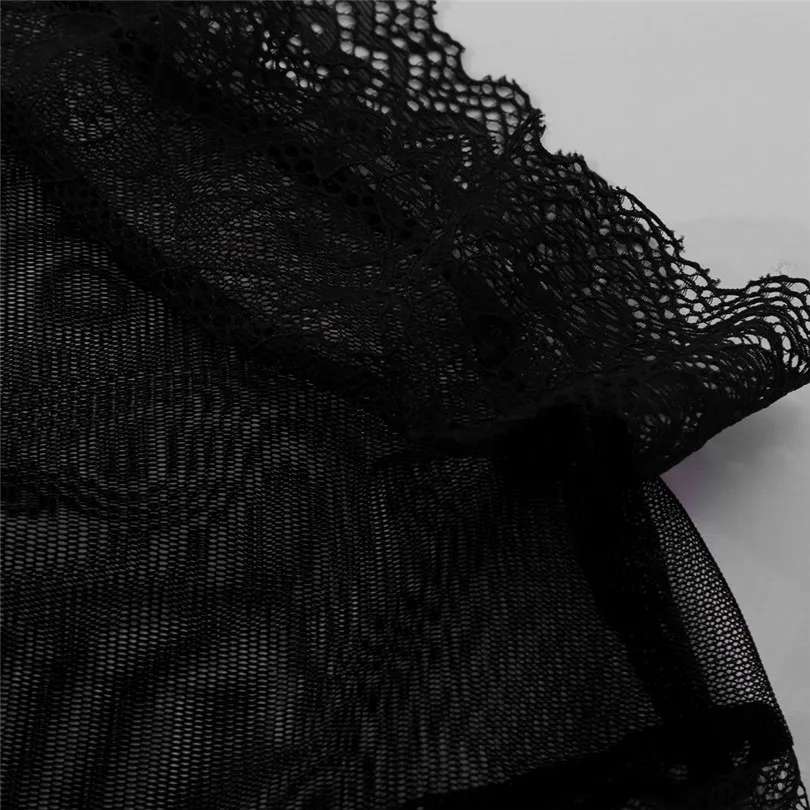 

Open Back Hollow Pajamas Women Lace Underwear Thongs Jumpsuit Bodysuit Lingerie Soutien Gorge Sexy Erotique 40DEC05