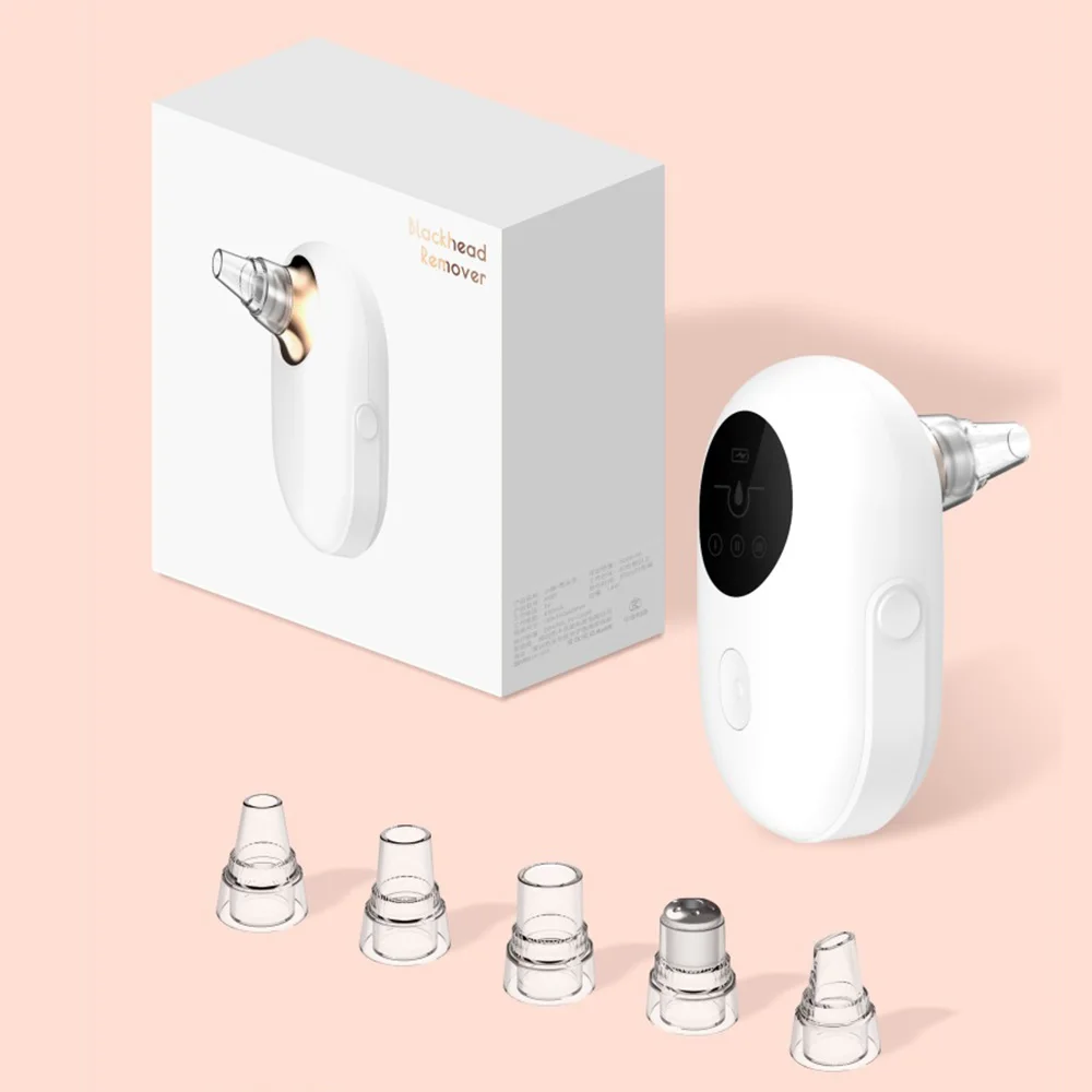 

Foreo Blackhead Remover Vacuum Face Cleansing Nose Pore Cleaner Acne Pimple Removal Vacuum Suction Facial Skin Beauty Instrument