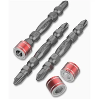 65mm 100mm magnetic phillips screwdriver bit s2 steel electric cross screwdriver bits with manetizer ring