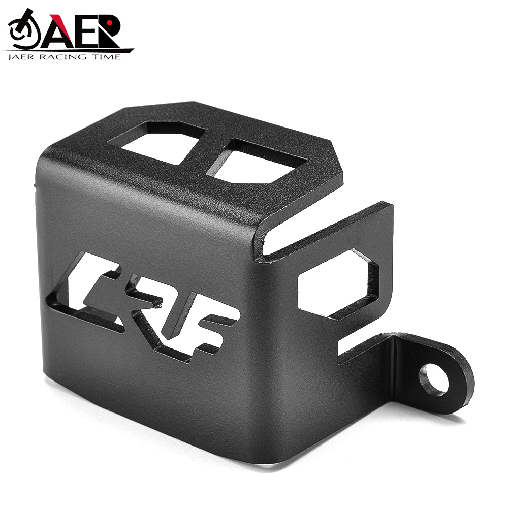 

JAER Motorcycle Aluminum Rear Brake Fluid Reservoir Guard Cover Protector For Honda CRF1000L Africa Twin/ABS/DCT 2016 2017 2018