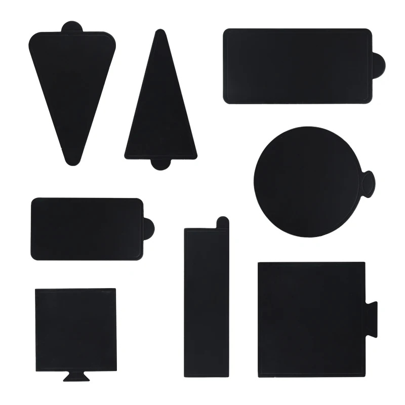 Коврик для мусса золотисто-серебристый 100 шт./компл. |