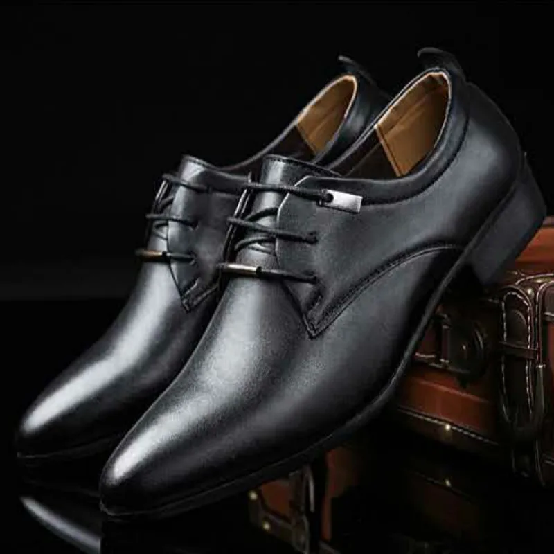 

Slip-on Dress Official Shoes For Men Loafers Men Luxury Shoes Brown Dress Formal Shoes For Men Classic Italian Dress Buty Meskie