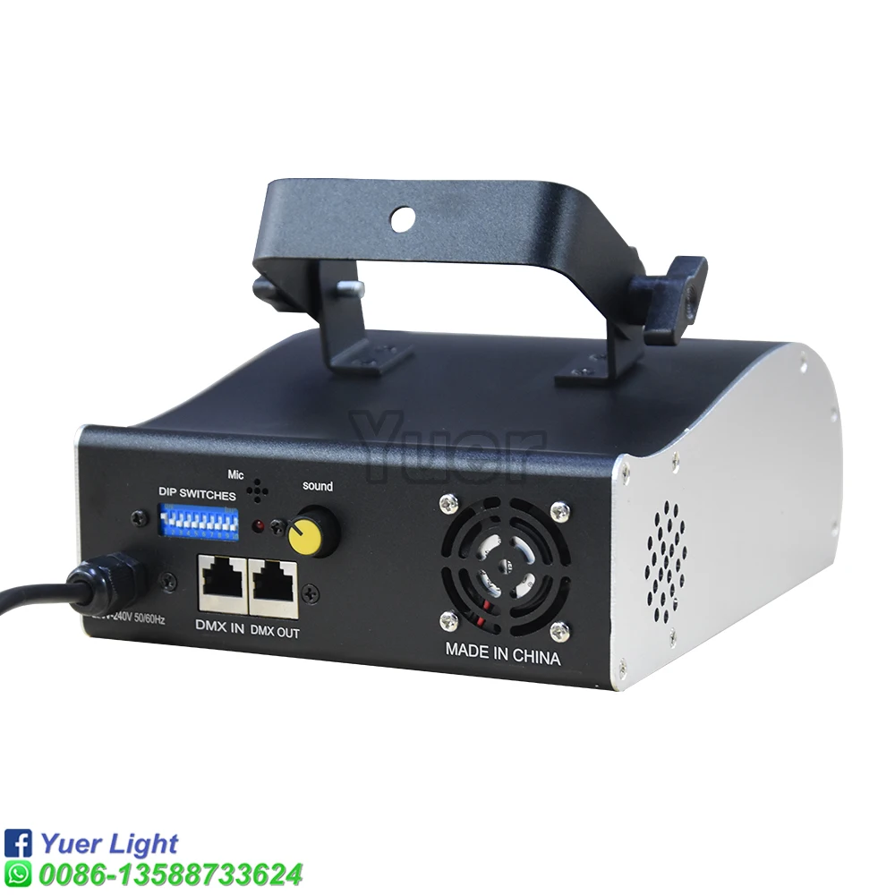 2 шт./лот 1 Вт Дельфин RGB Полноцветный DMX512 с SD-картой лазерный свет для сцены