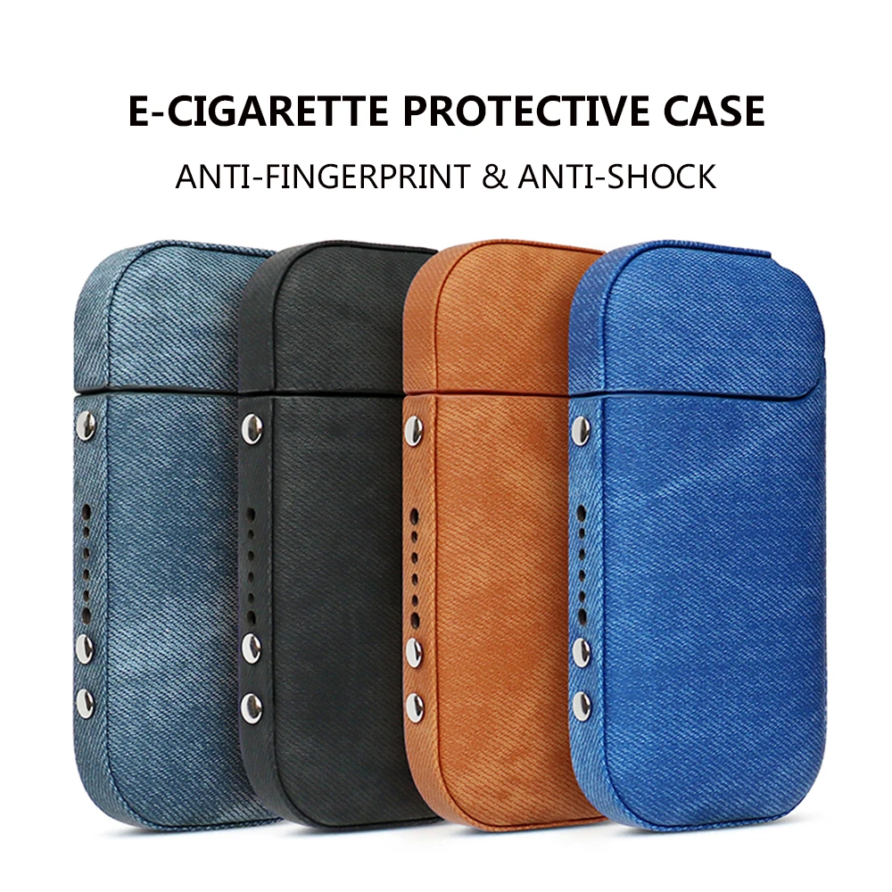 Классный джинсовый защитный чехол для электронной сигареты iqos 2 4 bushiness приличный