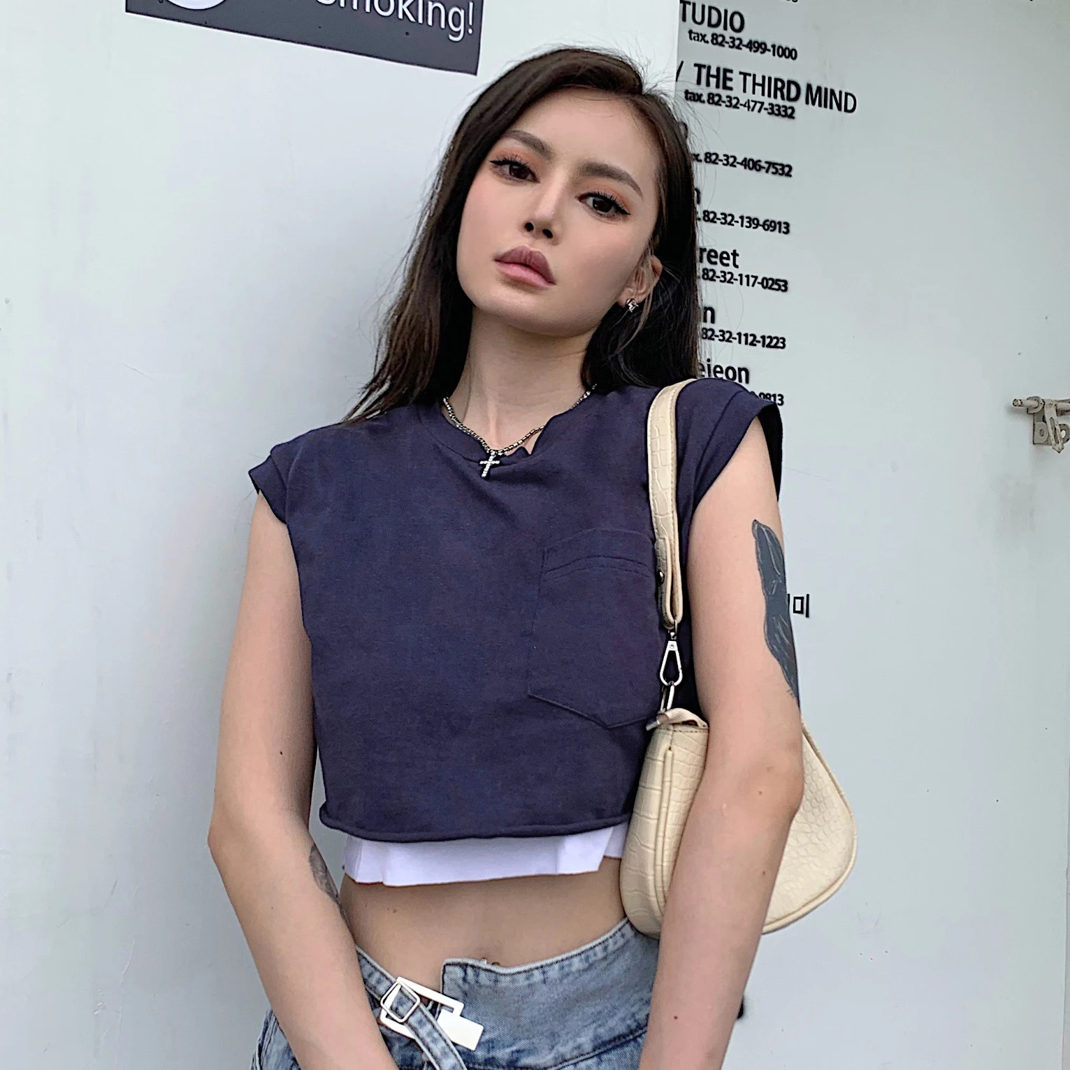 Уличная красная сетчатая рубашка в европейском и американском стиле с