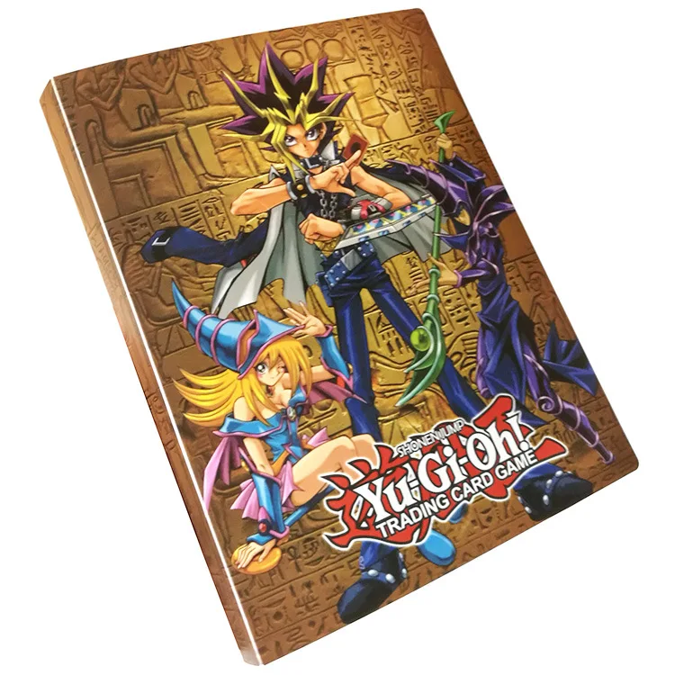 1pcs Collection Book 100 шт Аниме поединок Монстры косплей реквизит Ю Ги о английские карты юги Муто Полное издание игра карточная коллекция книг детские игрушки подарок - Цвет: 1pcs Collection Book