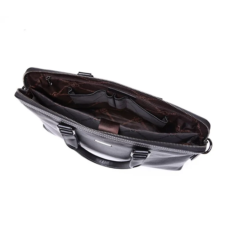 Fashion Luxury Men Bag Genuine Leather Handbag Shoulder Bags Business Men Briefcase Laptop Bag