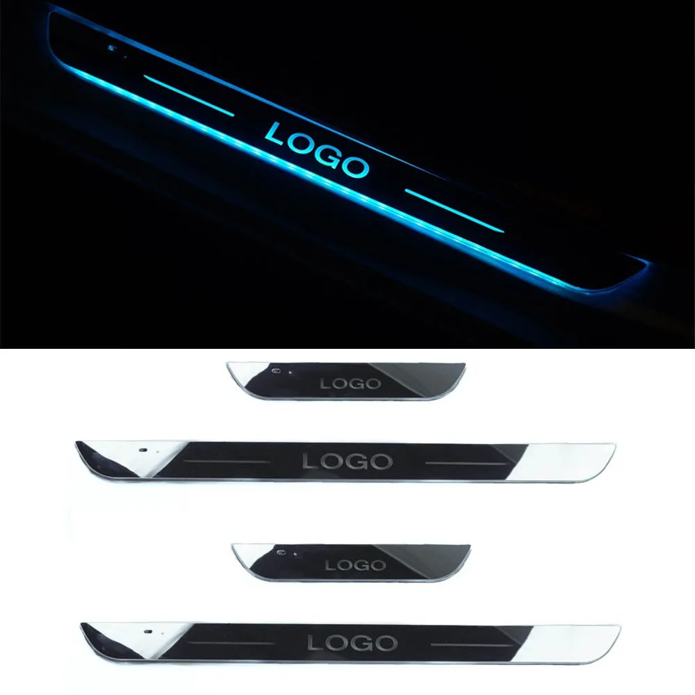 

Led Car Welcome Pedal Light Door Sill Pathway Lights for Toyota Suzuki USB Charging LED Moving Car Scuff Plate Pedal Lamps