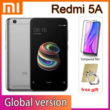 Global Version Smartphone Xiaomi Redmi 5A 2GB 16GB Mobile Phone 3000mah Battery Dragon 425 Processor 5-inch Screen