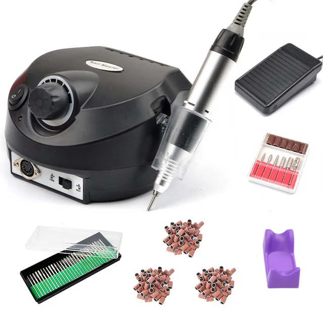 Электрический Фрезер для ногтей сверлильный станок Комплект Гель лак удаления