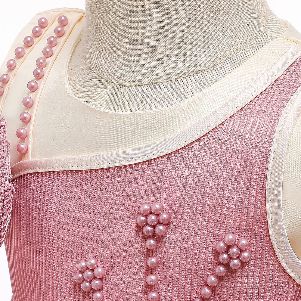 2020 летнее свадебное Цветочное платье принцессы для маленьких девочек на день