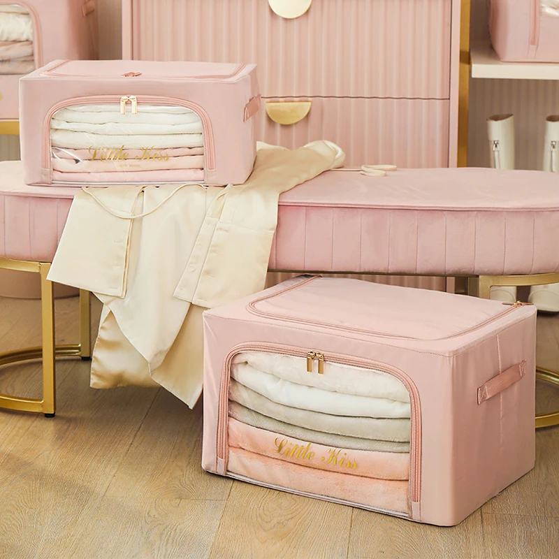 

Коробка для хранения нижнего белья большой емкости, прозрачная складная, бытовые товары