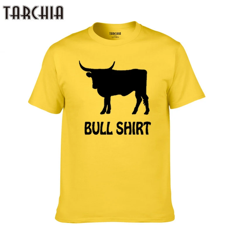 Летняя брендовая одежда TARCHIA Мужская хлопковая футболка новинка 2022 мужские